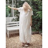image:imageBEAUTELICATE 100 Cotton Embroidered Victorian Nightgown Vintage Sleepwear for Women