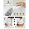 image:imageBEAUTELICATE 100 Cotton Mini Skirt with Builtin Shorts 2 Side Pockets Aline Puffy Vintage SkirtBlack