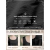 image:imageBEAUTELICATE 100 Washed Cotton Full Slip for Women Vintage UnderdressBlack