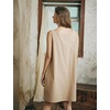 image:imageBEAUTELICATE 100 Washed Cotton Full Slip for Women Vintage UnderdressNude