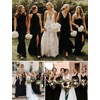 image:imageBEAUTELICATE Chiffon Shawl Bridal Wedding Wrap Long Evening Scarves ScarfBlack