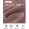 image:imageBEAUTELICATE Chiffon Shawl Bridal Wedding Wrap Long Evening Scarves ScarfCinnamon Rose