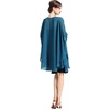 image:imageBEAUTELICATE Chiffon Shawl Bridal Wedding Wrap Long Evening Scarves ScarfInk Blue