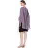 image:imageBEAUTELICATE Chiffon Shawl Bridal Wedding Wrap Long Evening Scarves ScarfMauve