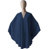 image:imageBEAUTELICATE Chiffon Shawl Bridal Wedding Wrap Long Evening Scarves ScarfNavy Blue