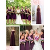 image:imageBEAUTELICATE Chiffon Shawl Bridal Wedding Wrap Long Evening Scarves ScarfPlum