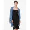 image:imageBEAUTELICATE Chiffon Shawl Bridal Wedding Wrap Long Evening Scarves ScarfSlate Blue