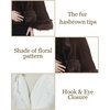 image:imageBEAUTELICATE Faux Fur Shawl Wrap Stole Shrug Bridal Winter Wedding with HookBrown