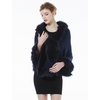 image:imageBEAUTELICATE Faux Fur Shawl Wrap Stole Shrug Bridal Winter Wedding with HookStyle1navy Blue