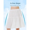 image:imageBEAUTELICATE Half Slip Skirt Extender 100 Cotton Vintage UnderskirtIvory22 Length