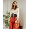 image:imageBEAUTELICATE Peasant Blouse Cotton Renaissance Faire Top Victorian Off ShoulderCream