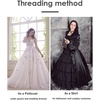 image:imageBEAUTELICATE Petticoat Hoop Slip Underskirt Women Wedding Dress Skirt GownGreen