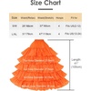 image:imageBEAUTELICATE Petticoat Hoop Slip Underskirt Women Wedding Dress Skirt GownOrange