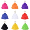 image:imageBEAUTELICATE Petticoat Hoop Slip Underskirt Women Wedding Dress Skirt GownPurple