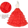 image:imageBEAUTELICATE Petticoat Hoop Slip Underskirt Women Wedding Dress Skirt GownPurple
