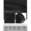 image:imageBEAUTELICATE Shawls Wraps Scarf Chiffon For Women Bridal Wedding Evening DressesBlack