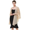 image:imageBEAUTELICATE Shawls Wraps Scarf Chiffon For Women Bridal Wedding Evening DressesChampagne