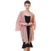image:imageBEAUTELICATE Shawls Wraps Scarf Chiffon For Women Bridal Wedding Evening DressesDusty Rose