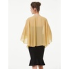 image:imageBEAUTELICATE Shawls Wraps Scarf Chiffon For Women Bridal Wedding Evening DressesGold