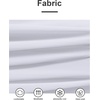 image:imageBEAUTELICATE Shawls Wraps Scarf Chiffon For Women Bridal Wedding Evening DressesIvory