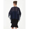 image:imageBEAUTELICATE Shawls Wraps Scarf Chiffon For Women Bridal Wedding Evening DressesMidnight Blue