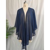 image:imageBEAUTELICATE Shawls Wraps Scarf Chiffon For Women Bridal Wedding Evening DressesMidnight Blue