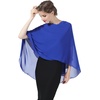 image:imageBEAUTELICATE Shawls Wraps Scarf Chiffon For Women Bridal Wedding Evening DressesRoyal Blue
