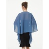 image:imageBEAUTELICATE Shawls Wraps Scarf Chiffon For Women Bridal Wedding Evening DressesSlate Blue
