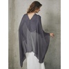 image:imageBEAUTELICATE Sheer Bridal Shawl for Wedding Dress 3 Multiways Shawl Bridesmaids Capelet ScarfDark Grey