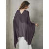 image:imageBEAUTELICATE Sheer Bridal Shawl for Wedding Dress 3 Multiways Shawl Bridesmaids Capelet ScarfDusty Purple