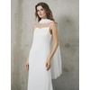 image:imageBEAUTELICATE Sheer Bridal Shawl for Wedding Dress 3 Multiways Shawl Bridesmaids Capelet ScarfIvory