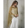 image:imageBEAUTELICATE Sheer Bridal Shawl for Wedding Dress 3 Multiways Shawl Bridesmaids Capelet ScarfOlive Green