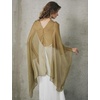 image:imageBEAUTELICATE Sheer Bridal Shawl for Wedding Dress 3 Multiways Shawl Bridesmaids Capelet ScarfOlive Green