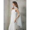 image:imageBEAUTELICATE Sheer Bridal Shawl for Wedding Dress 3 Multiways Shawl Bridesmaids Capelet ScarfPowder Blue