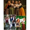 image:imageBEAUTELICATE Victorian Dress Renaissance Skirt Gypsy Long Maxi Medieval Skirt Aline Full LengthBlack