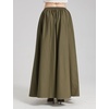 image:imageBEAUTELICATE Victorian Dress Renaissance Skirt Gypsy Long Maxi Medieval Skirt Aline Full LengthOlive Green