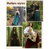 image:imageBEAUTELICATE Victorian Dress Renaissance Skirt Gypsy Long Maxi Medieval Skirt Aline Full LengthPurple