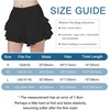 image:imageBEAUTELICATE Women Short Bloomers 100 Cotton 3 Layer Ruffles Pajama Pants Sleepwear PettipantsBlack