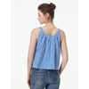 image:imageBEAUTELICATE Women Tank Top 100 Cotton Plaid Camisole U Neck Backless Tank Top SleevelessBlue White Plaid