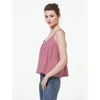 image:imageBEAUTELICATE Women Tank Top 100 Cotton Plaid Camisole U Neck Backless Tank Top SleevelessRed White Plaid