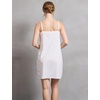image:imageBEAUTELICATE Women Washed 100 Cotton Full Slip DressWhite