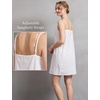 image:imageBEAUTELICATE Women Washed 100 Cotton Full Slip DressWhite