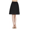 image:imageBEAUTELICATE Womens Half Slip 100 Cotton Vintage Underskirt Knee Length Pack of 2Blackblack