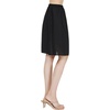 image:imageBEAUTELICATE Womens Half Slip 100 Cotton Vintage Underskirt Knee Length Pack of 2Blacknude