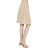 image:imageBEAUTELICATE Womens Half Slip 100 Cotton Vintage Underskirt Knee Length Pack of 2Nudenude