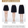 image:imageBEAUTELICATE Womens Half Slip 100 Cotton Vintage Underskirt in 3 LengthsBlack16 Length