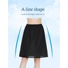 image:imageBEAUTELICATE Womens Half Slip 100 Cotton Vintage Underskirt in 3 LengthsBlack20 Length