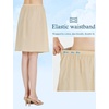 image:imageBEAUTELICATE Womens Half Slip 100 Cotton Vintage Underskirt in 3 LengthsNude20 Length
