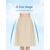 image:imageBEAUTELICATE Womens Half Slip 100 Cotton Vintage Underskirt in 3 LengthsNude24 Length