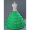image:imageMISSYDRESS Full Aline 6 Hoop FloorLength Bridal Dress Gown Slip PetticoatGreen